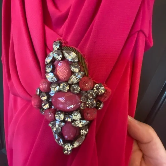 Badgley Mischka cocktail dress size 14 - Picture 3 of 5